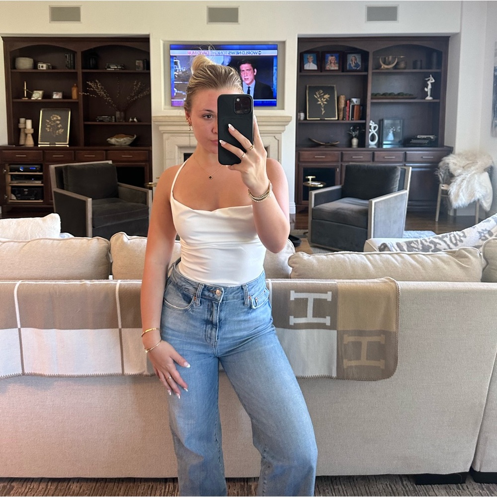 White Showpo bodysuit